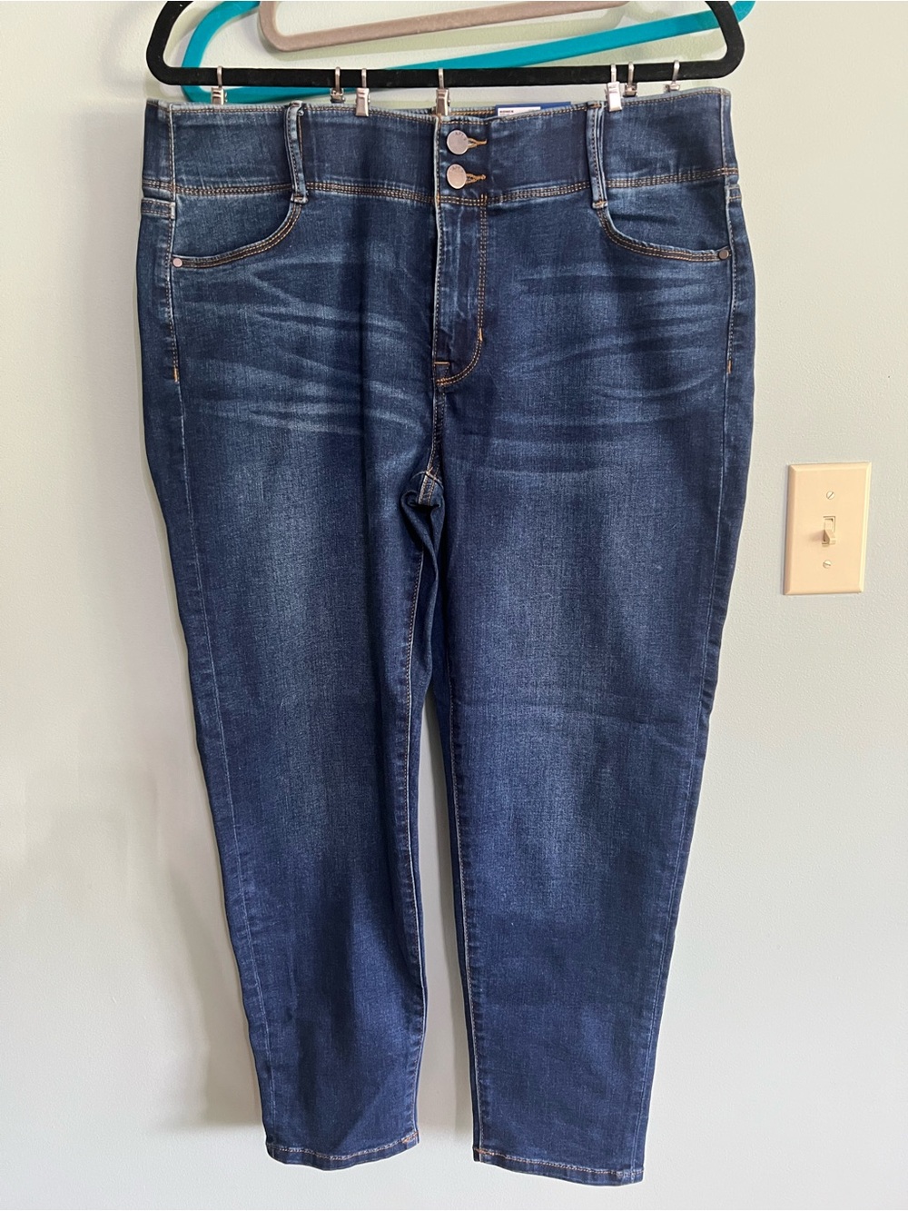 Apt. 9 Women's Skinny Jeans - Dark Blue